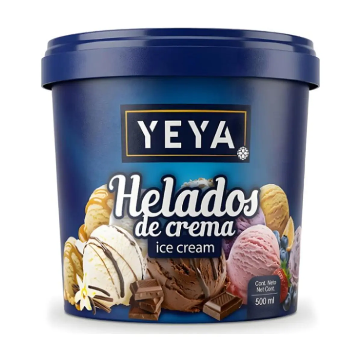 Helado de crema sabor a mantecado YEYA (500 ml)