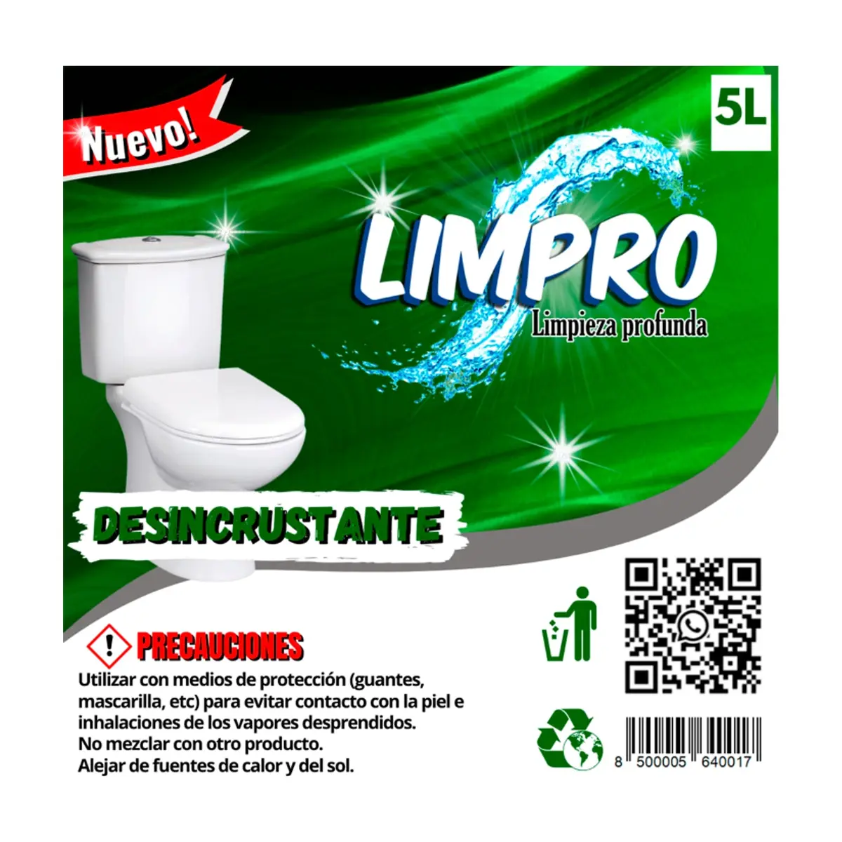 Desincrustante Limpro (5 L) - Miniatura 4