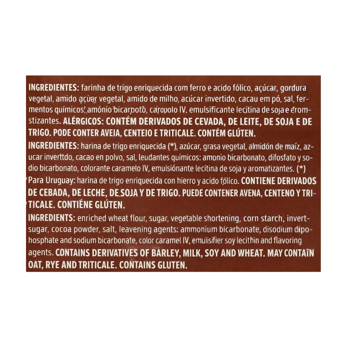 Galletas dulces con crema sabor chocolate Nikito (6 x 51.6 g / 1.82 oz) - Thumbnail 4