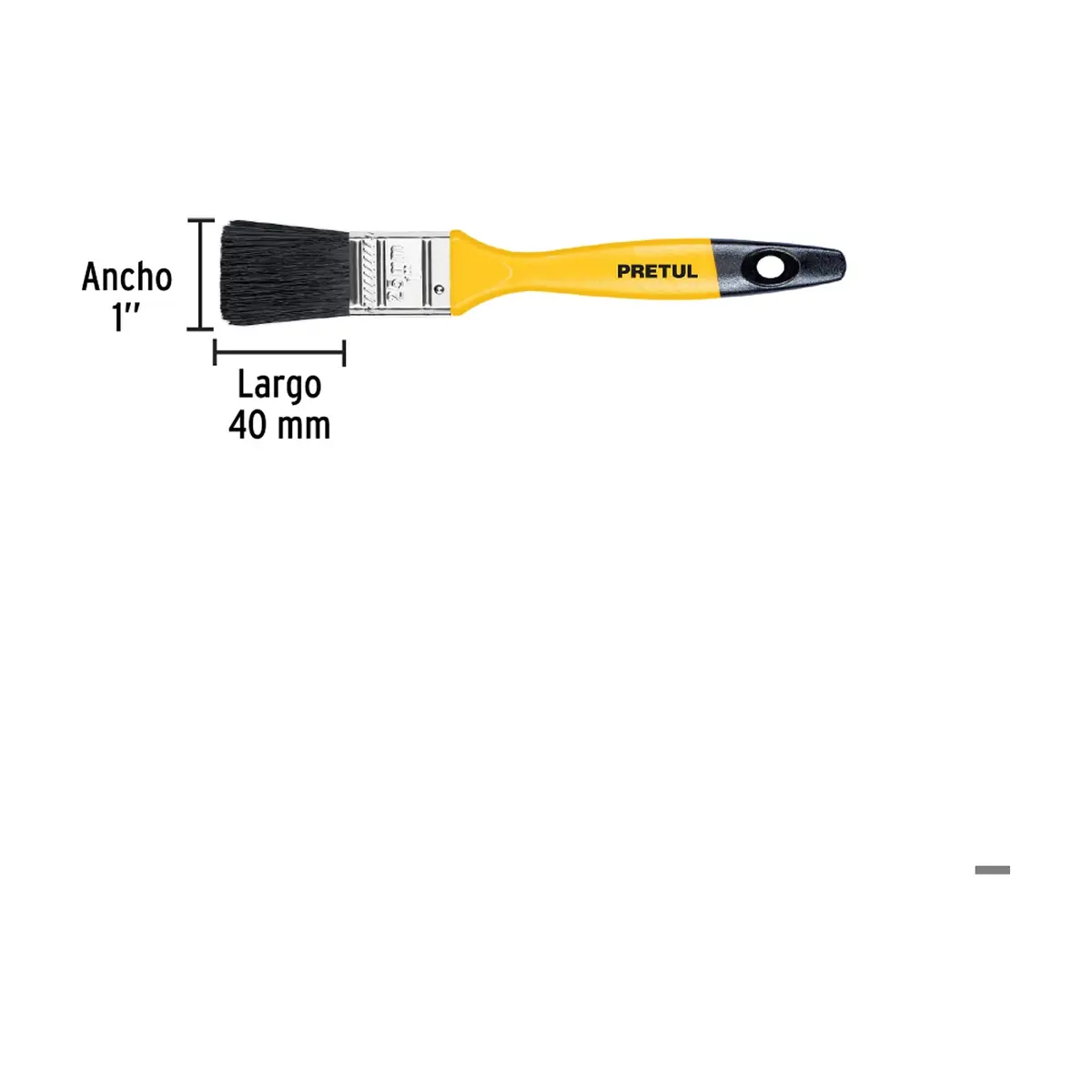 Brocha para pintar de 1" Pretul 21524 - Thumbnail 5