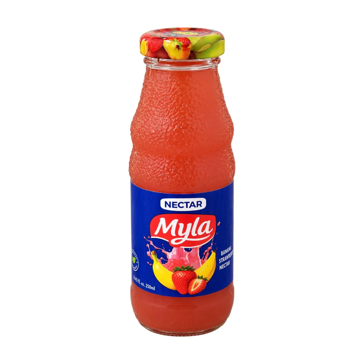 Néctar de plátano y fresa Myla (250 ml / 8.5 oz) - Imagen 1
