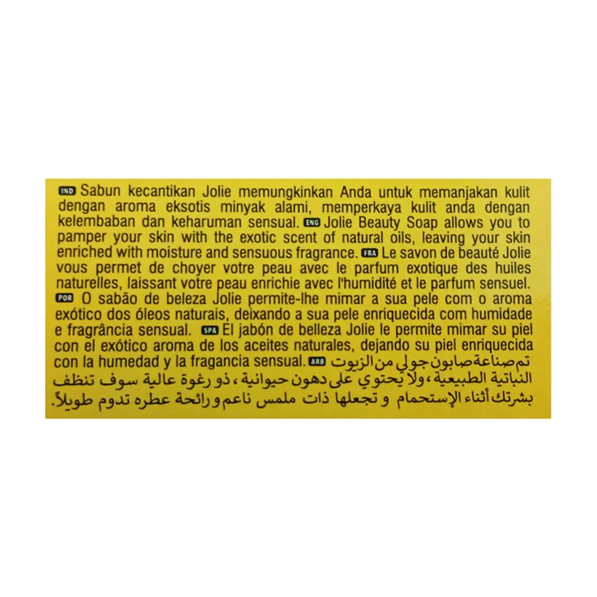 Jabón de belleza sporty beauty Jolié (70 g / 2.46 oz) - Thumbnail 11