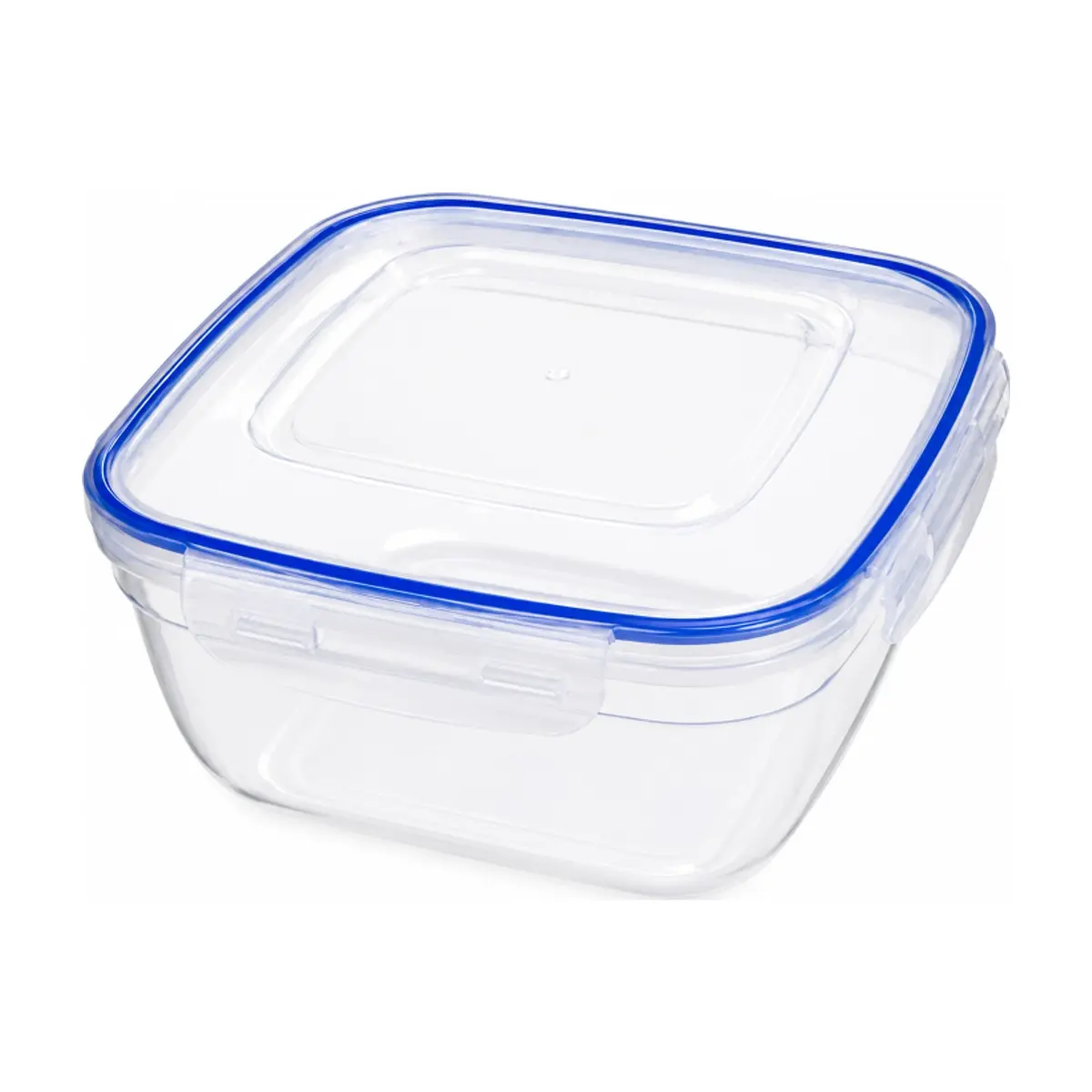 Pozuelo cuadrado hermético de plástico 3750 ml Casa y Menaje