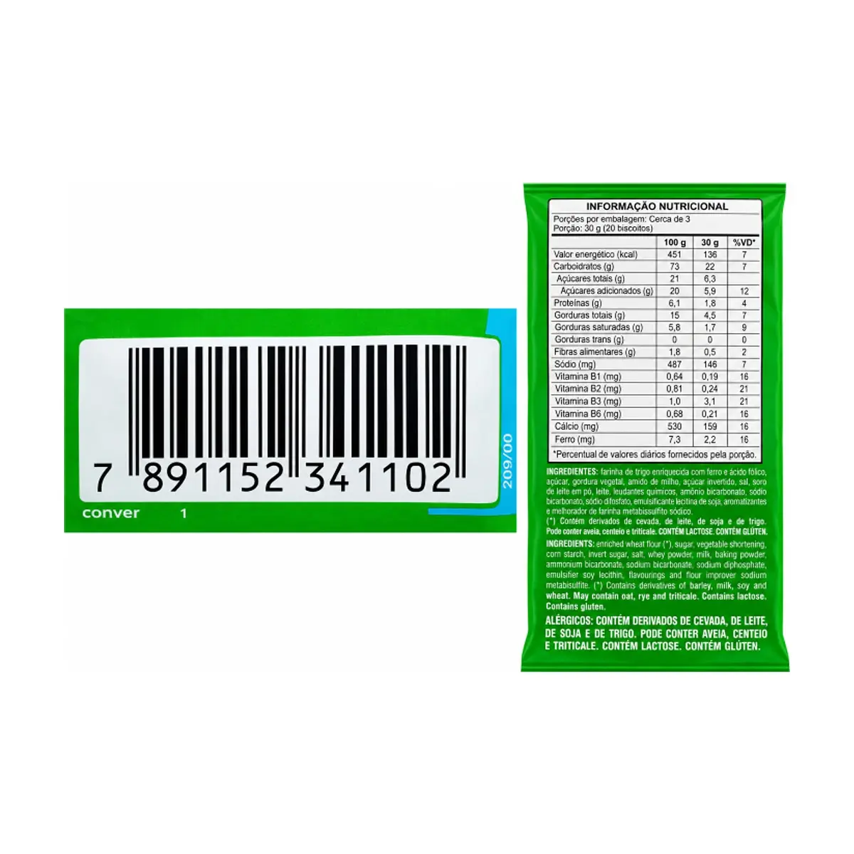 Galletas dulces con sabor a leche fortificadas con vitaminas y minerales Richester Animados Zoo (100 g / 3.52 oz) - Thumbnail 3