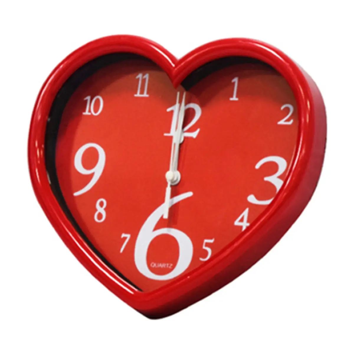 Reloj decorativo de pared en forma de corazón 21 cm Yanda