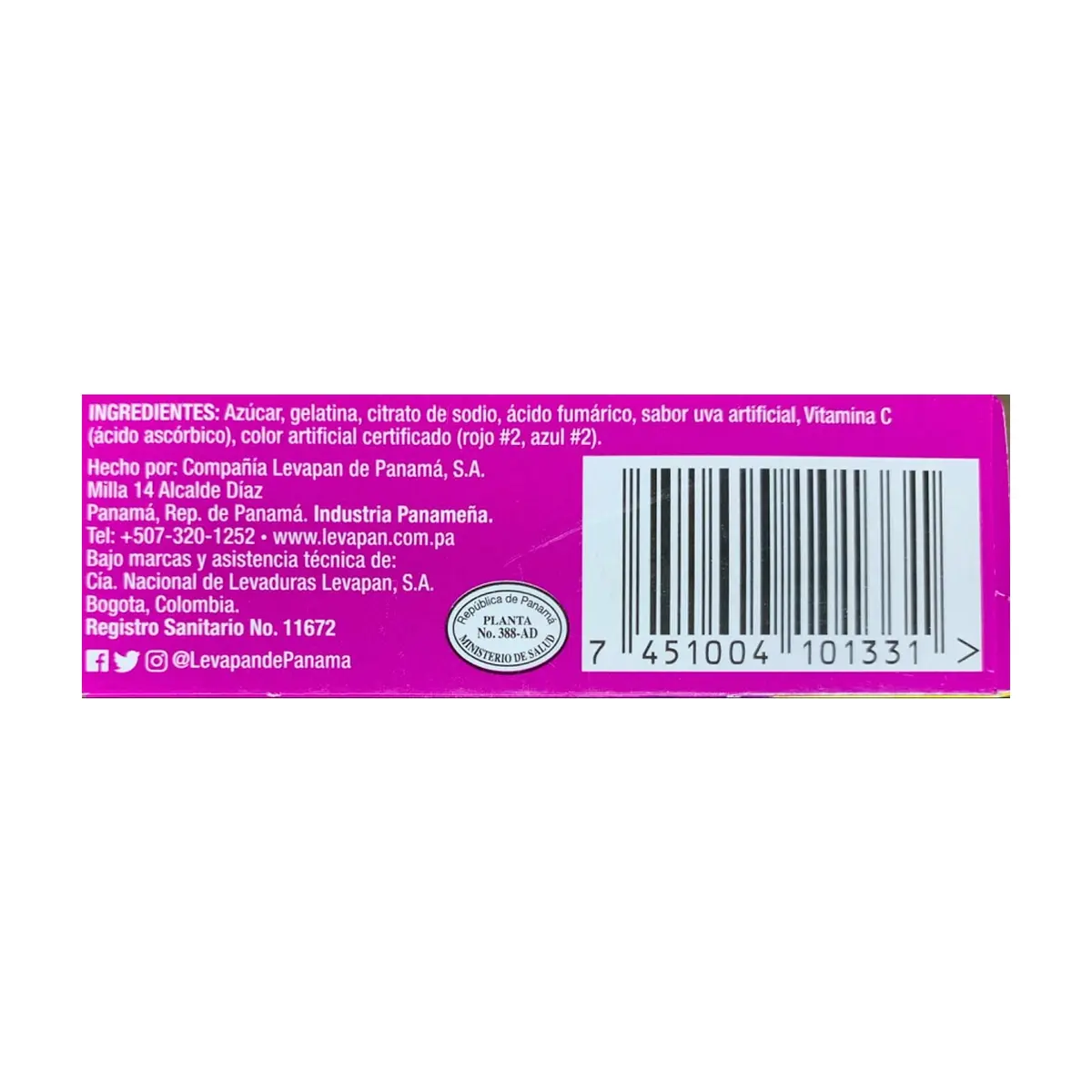 Gelatina de uva Gel'hada (170 g / 6 oz) - Thumbnail 2