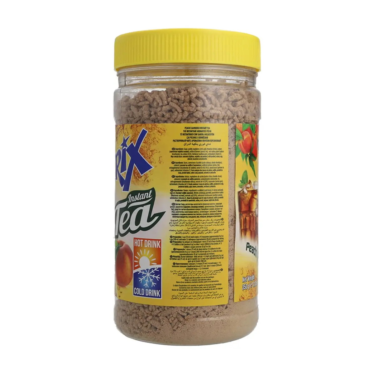 Té instantaneo granulado con sabor a duraznos Kent boringer (350 g / 12.34 oz) - Thumbnail 2
