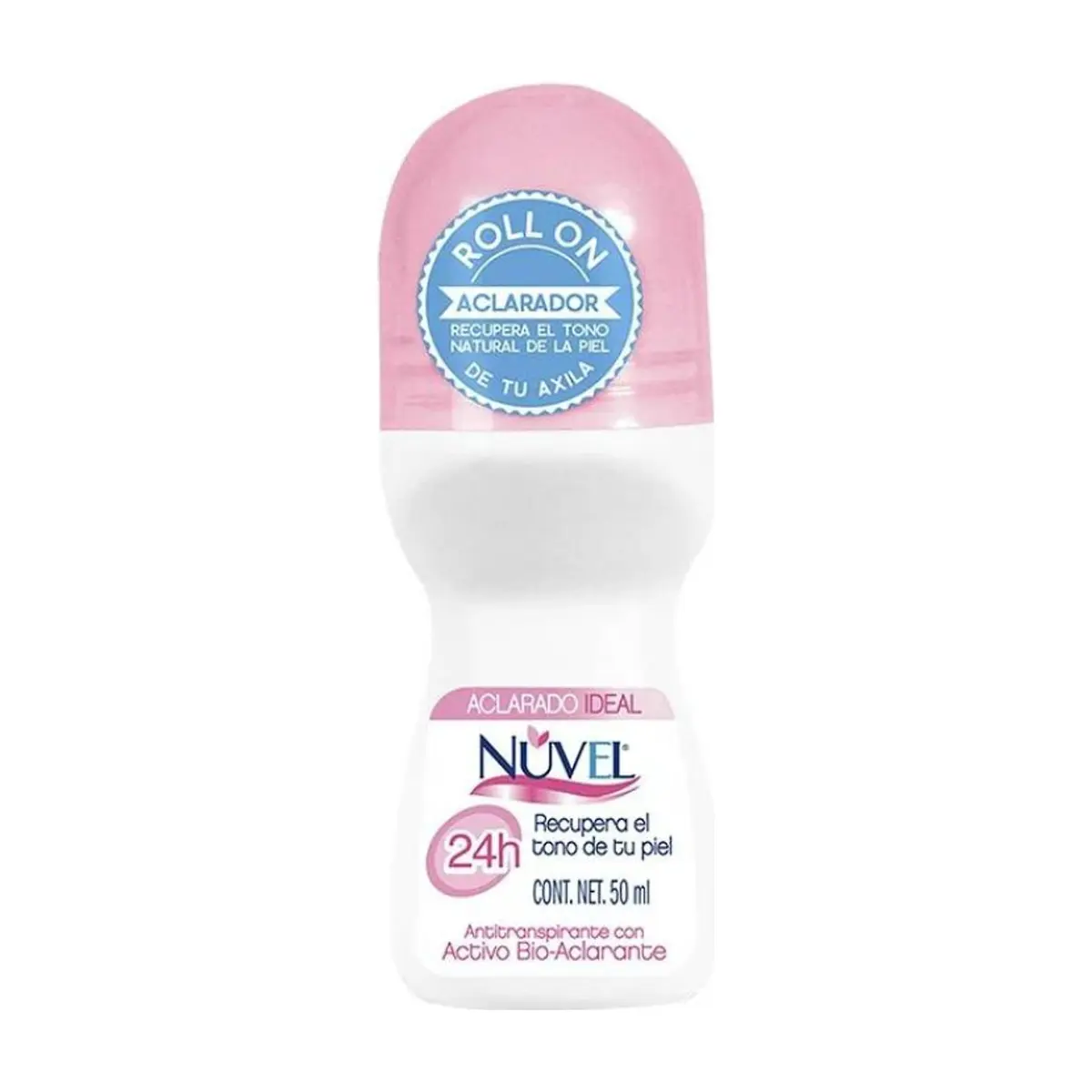 Desodorante antitranspirante para dama aclarado ideal Nuvel (50 ml / 1.8 fl.oz)