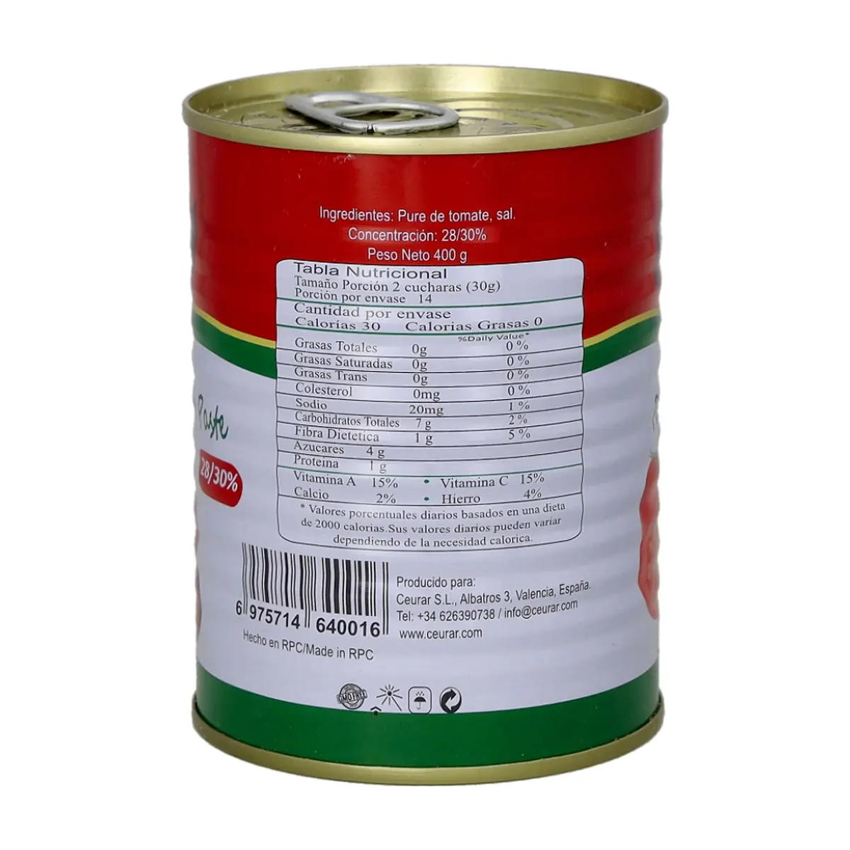 Pasta de tomate Portobello (400 g / 14.11 oz) - Thumbnail 7