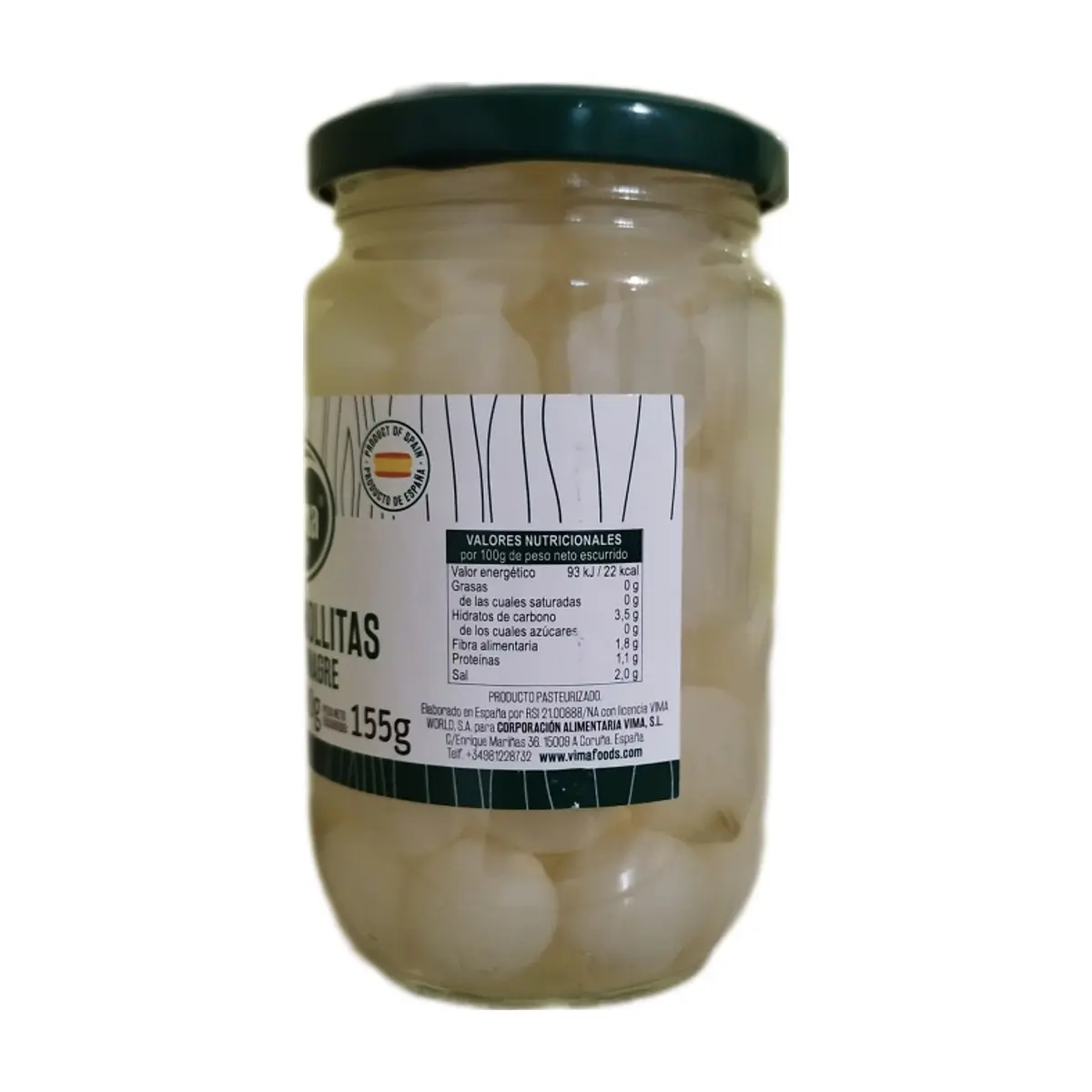 Cebollitas en vinagre Vima Foods (290 g / 10.22 oz) - Thumbnail 2