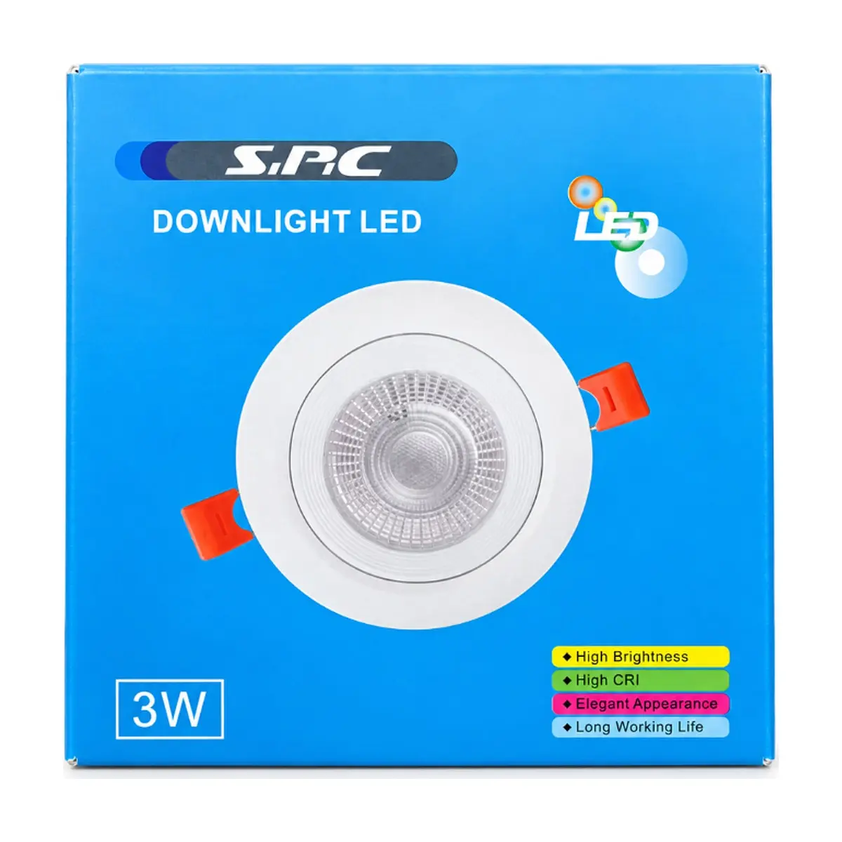 Lámpara LED empotrable 3W S.P.C - Miniatura 3