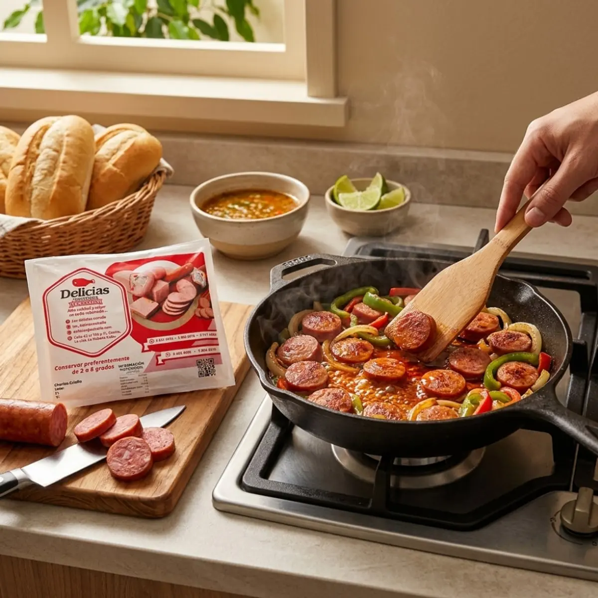 Chorizo criollo Delicias Estrella (250 g / 8.82 oz) - Thumbnail 4