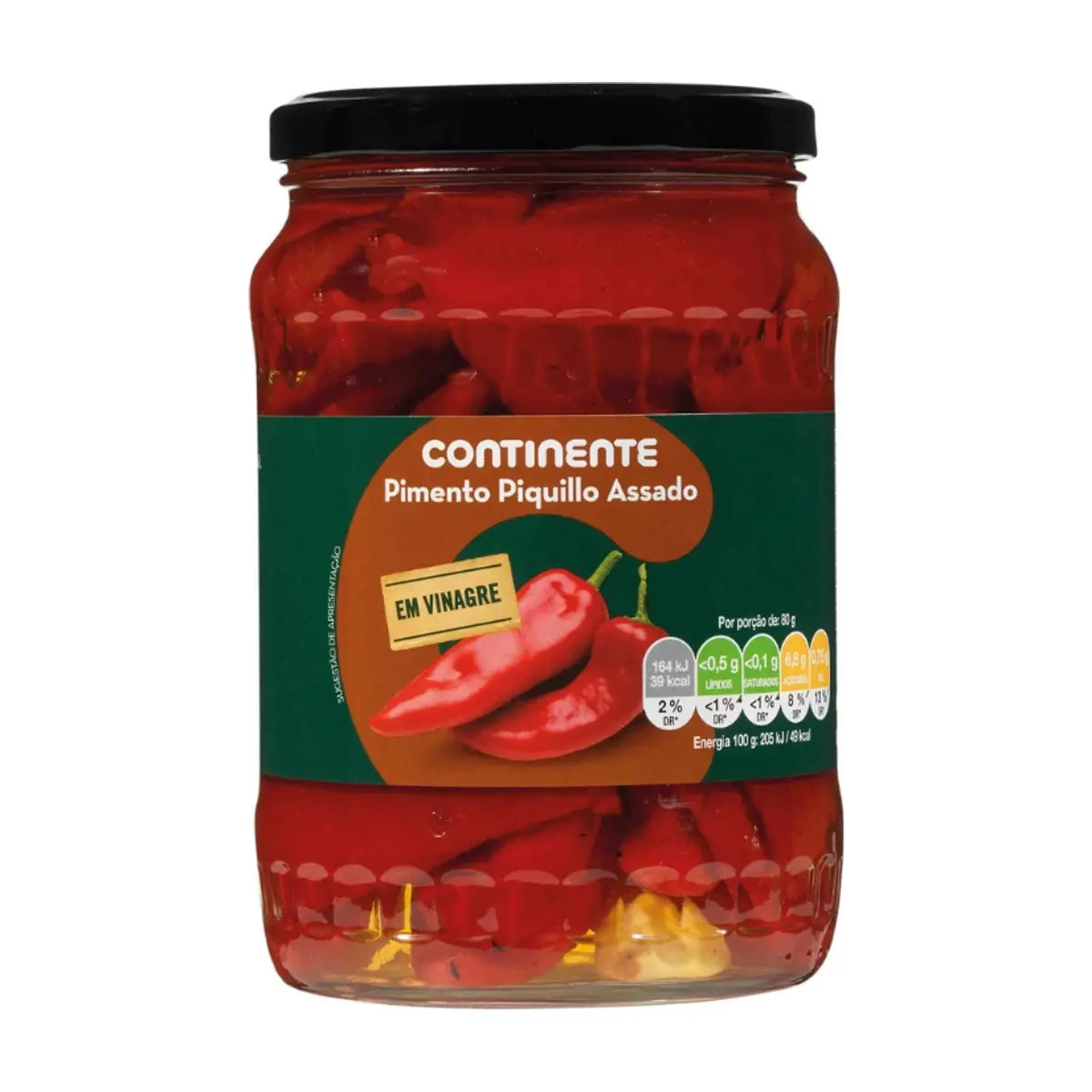 Pimientos del piquillo Continente (680 g / 1.5 lb)