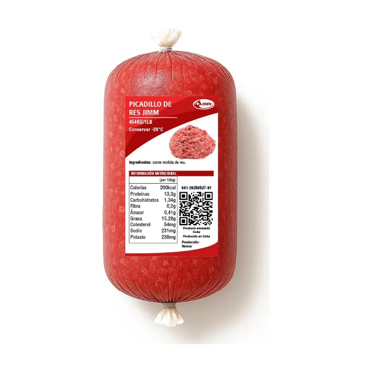 Picadillo de res Jimm (454 g / 1 lb) - Miniatura 1