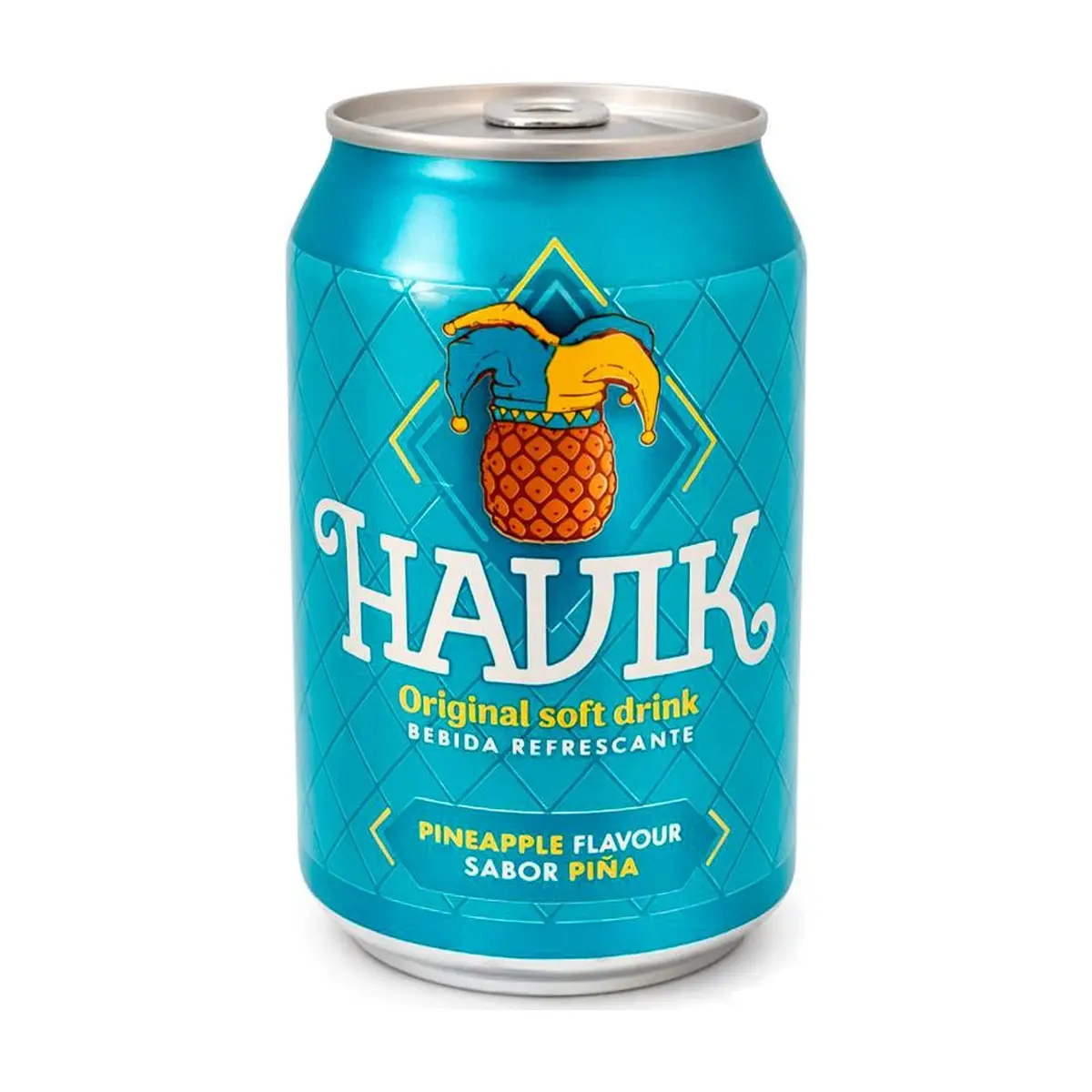Refresco gaseado de piña Havik (330 ml)