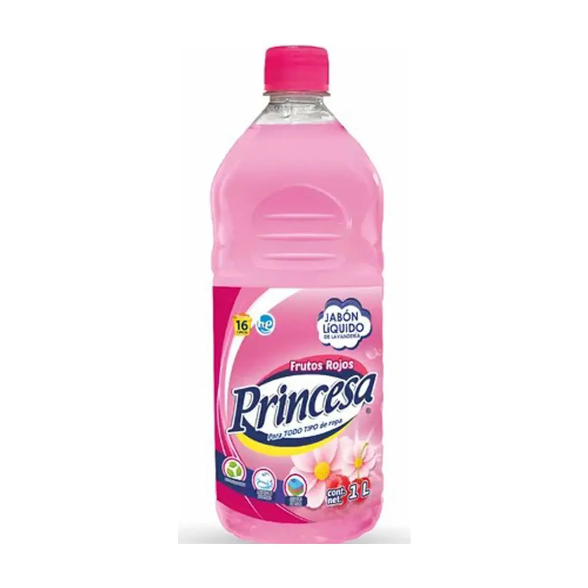 Jabón liquido frutos rojos Princesa (1 L)