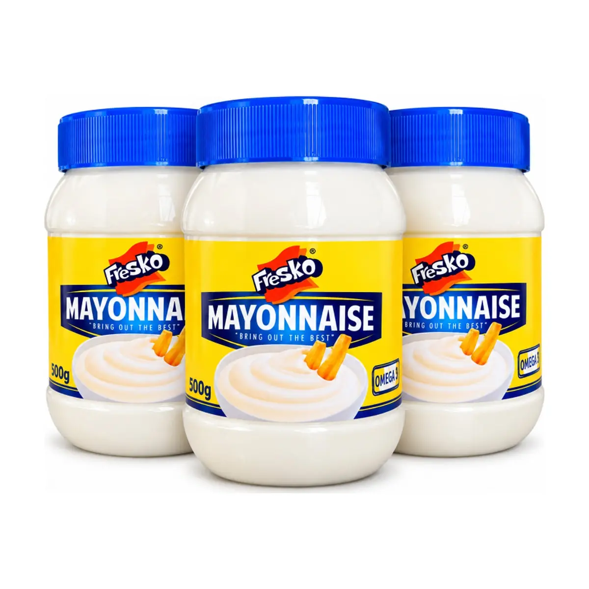 Mayonesa Fresko (3 x 500 g / 1.1 lb)