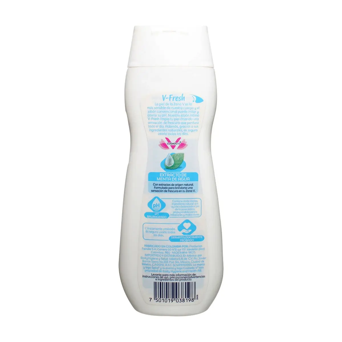 Jabón íntimo menta de agua V-Fresh Saba Diarios (200 ml) - Thumbnail 4