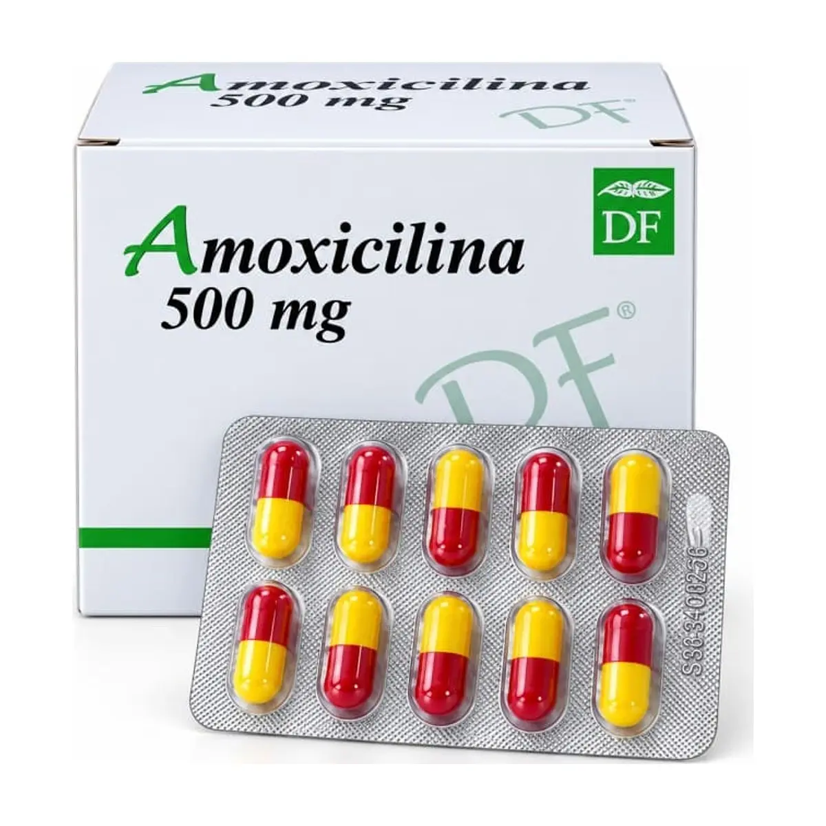 Amoxicilina (500mg x 10cápsulas) DF - Imagen 1