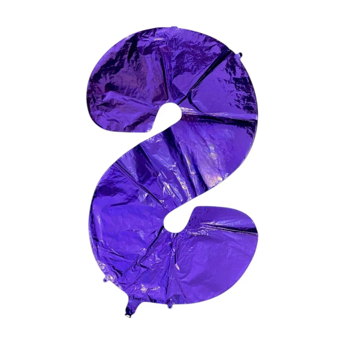Globo morado número 8 Balloon (32 pulgadas) - Thumbnail 2