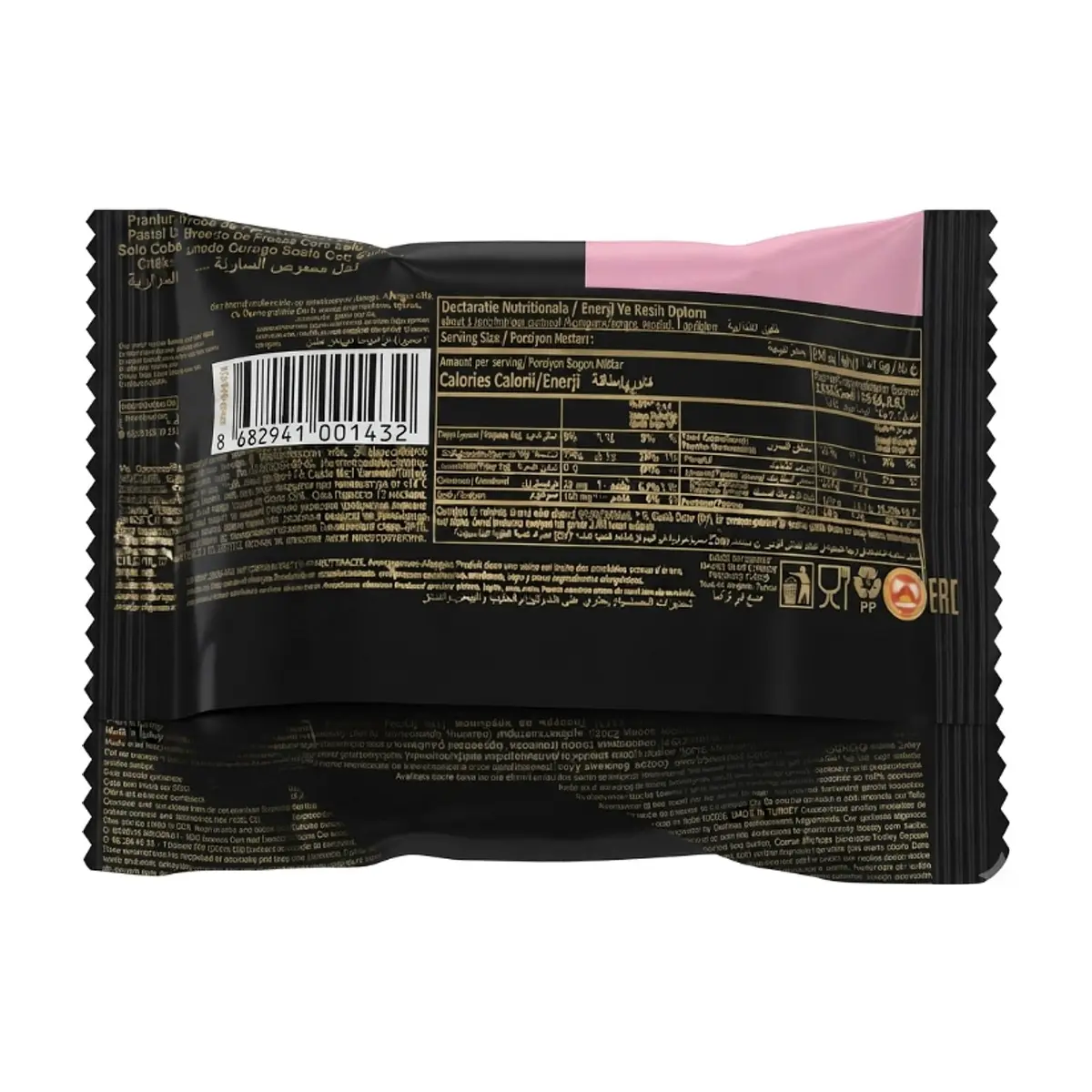 Dona rellena y cubierta de crema de fresa Bonucci (40 g / 1.41 oz) - Thumbnail 2