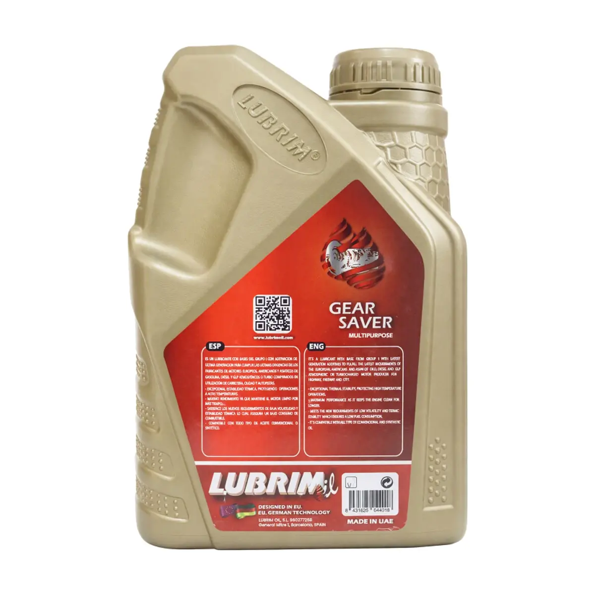 Lubricante multipropósito para vehículos SAE 85W-140 Lubrim (1 L) - Thumbnail 2