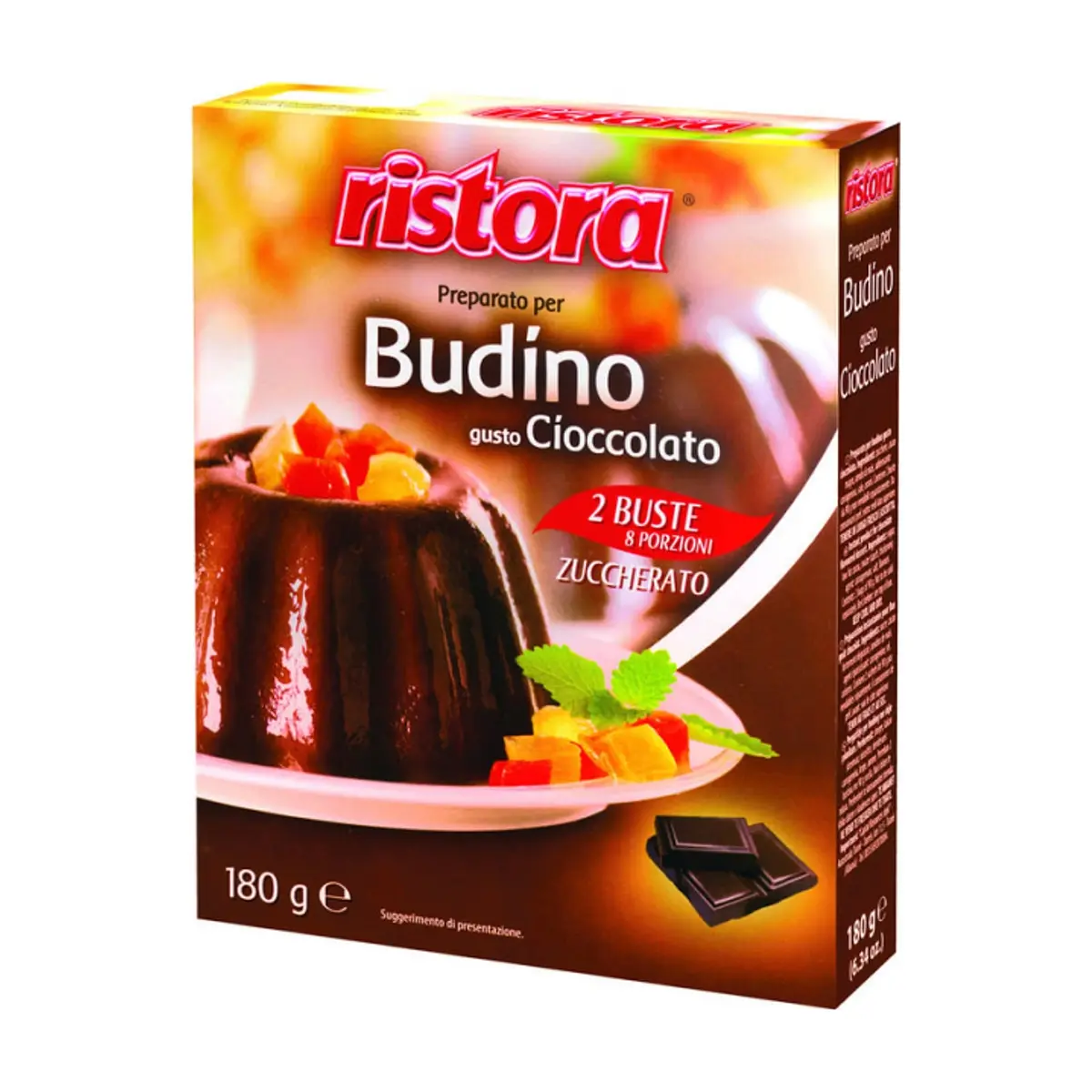 Flan sabor chocolate Ristora (180 g / 6.35 oz) - Thumbnail 4