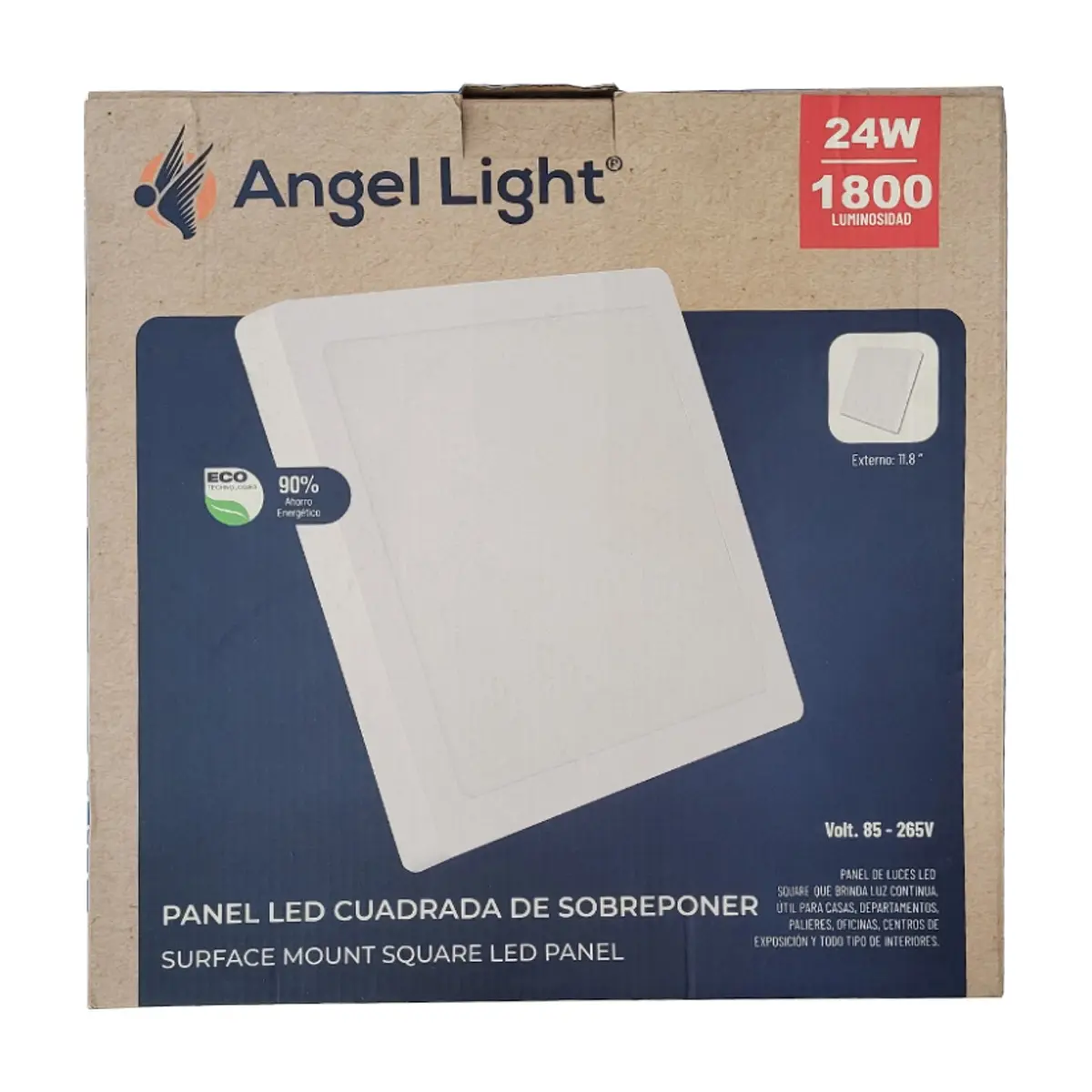 Lámpara led cuadrada de sobreponer Angel Light