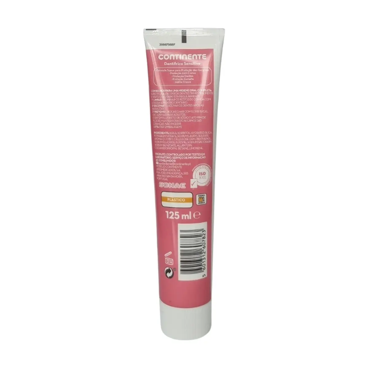 Pasta dental Continente Sensitive (125 ml / 4.2 fl oz) - Thumbnail 2