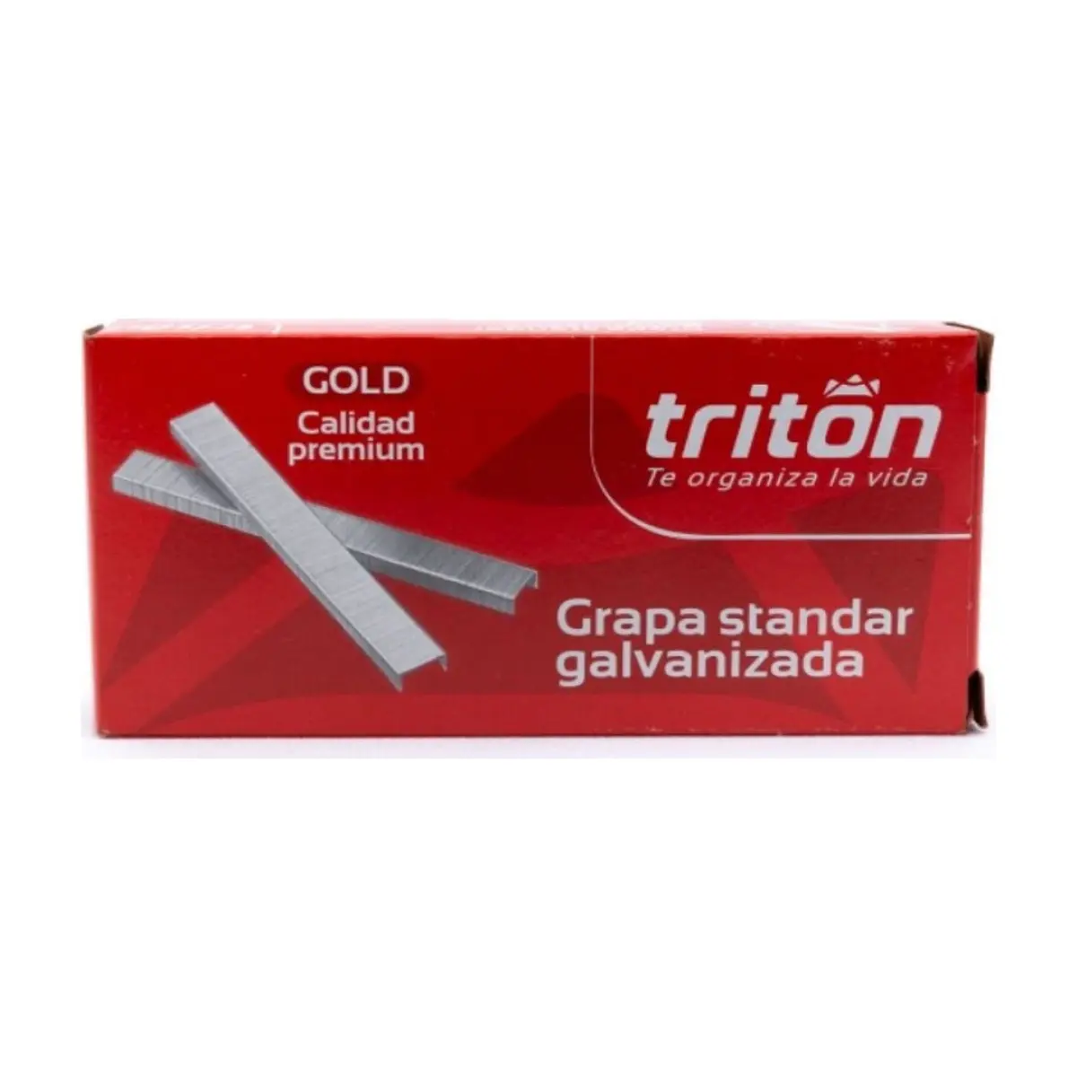 Grapa -presilla- estándar galvanizada Tritón