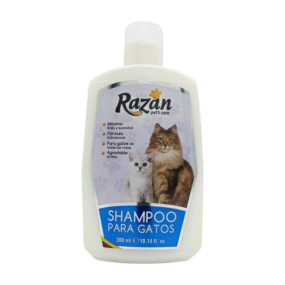 Shampoo para gatos Razan (300 ml / 10.14 floz) - Miniatura 1