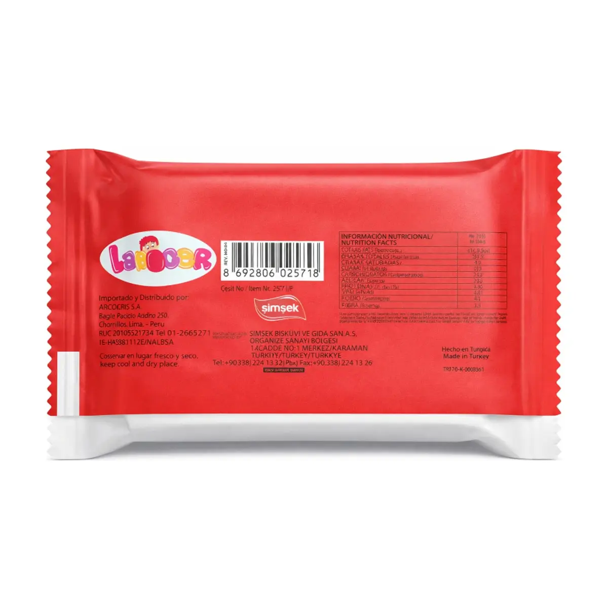 Pastel de chocolate relleno con salsa de chocolate Invite (45 g / 1.58 oz) - Miniatura 3