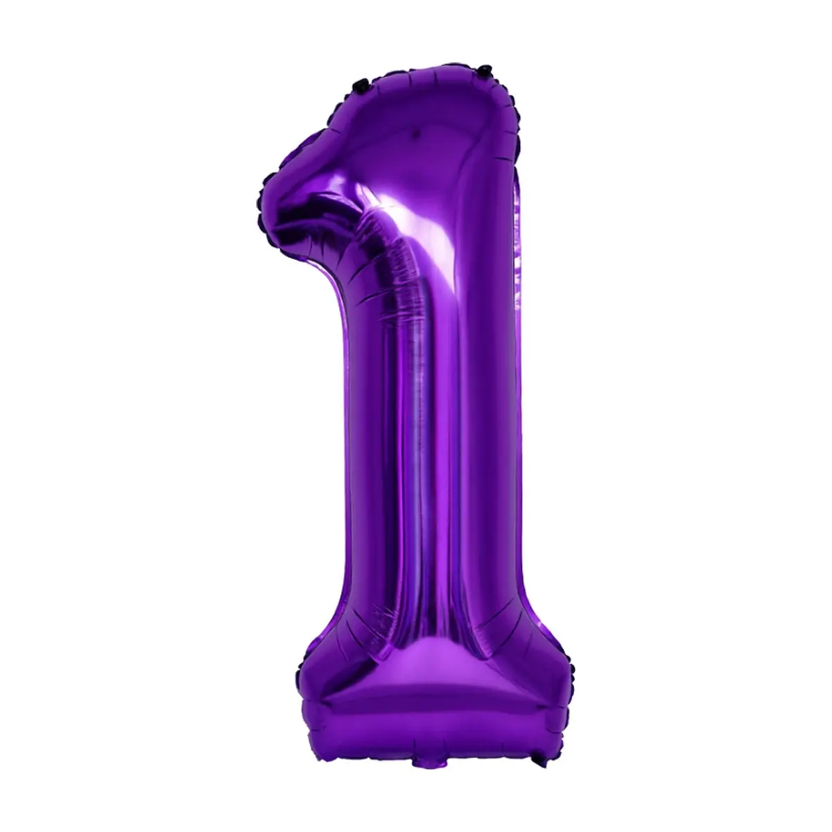 Globo morado número 1 de 32 pulgadas Balloon