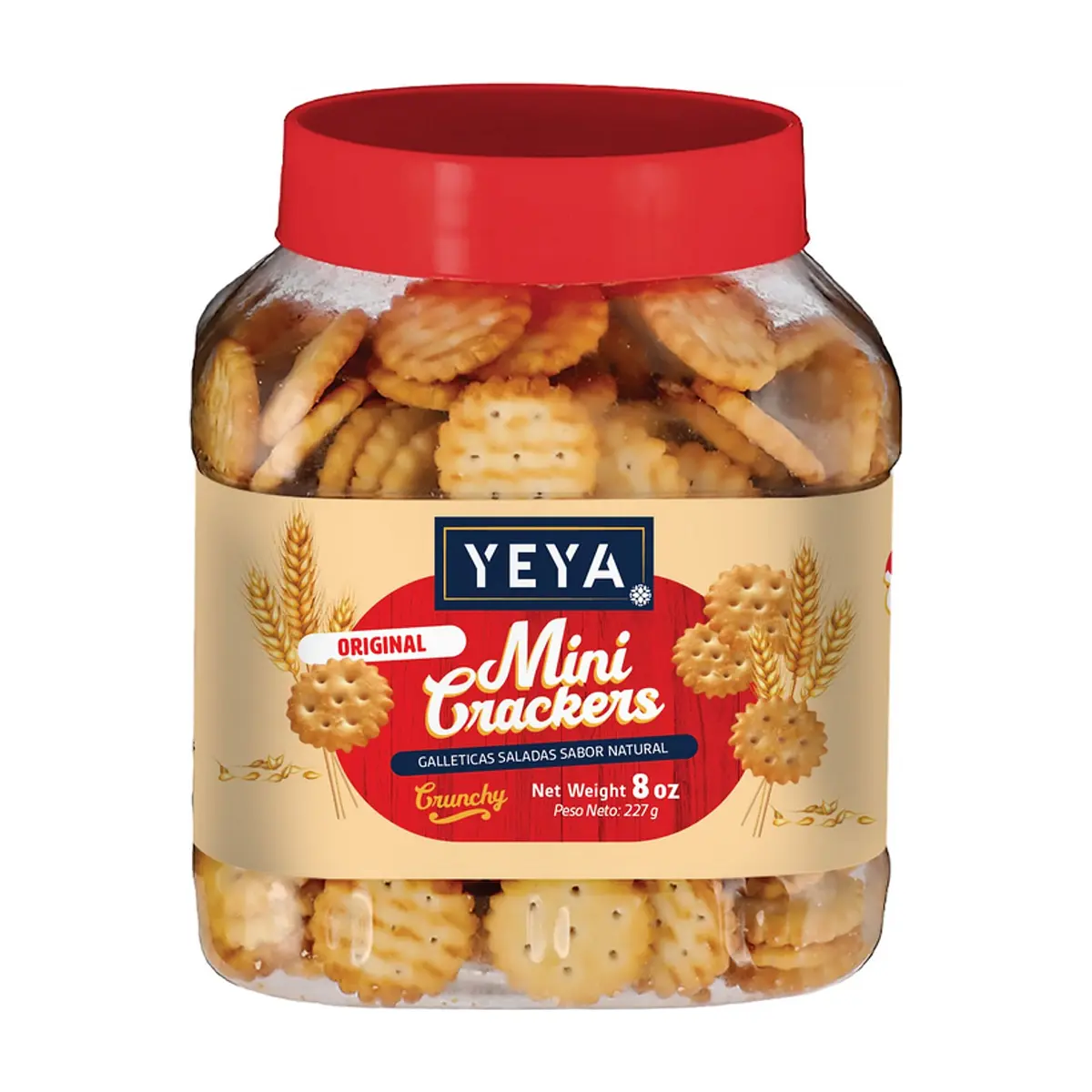 Galleticas saladas sabor original YEYA (227 g / 8 oz)