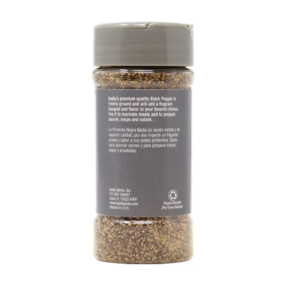 Pimienta negra molida Badia (56.7 g / 2 oz) - Thumbnail 2