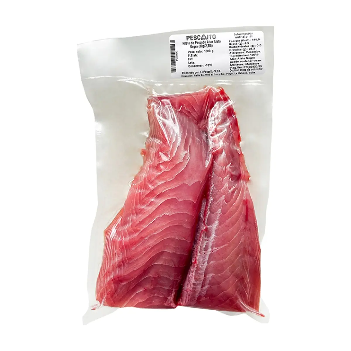 Filete de pescado Atún aleta negra Pescaito (1 kg / 2.2 lb) - Miniatura 2