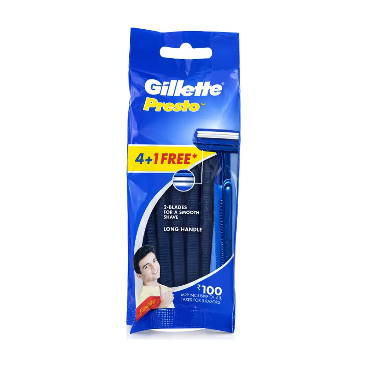Máquina de afeitar Gillette Presto (5 U)