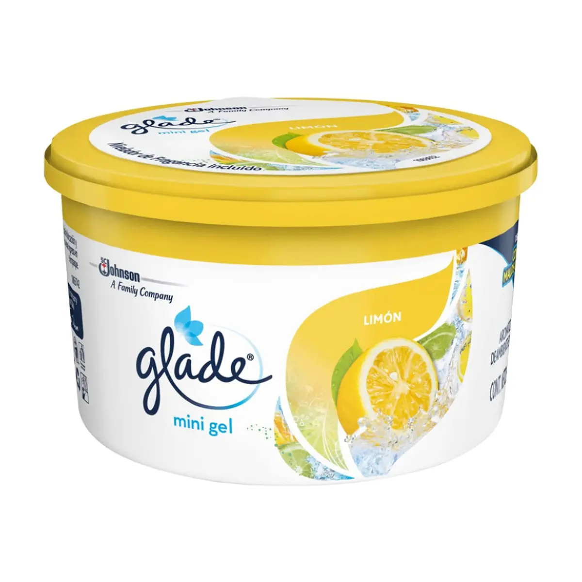 Aromatizante de ambiente mini gel con fragancia limón Glade (70 g / 2.46 oz) - Thumbnail 2