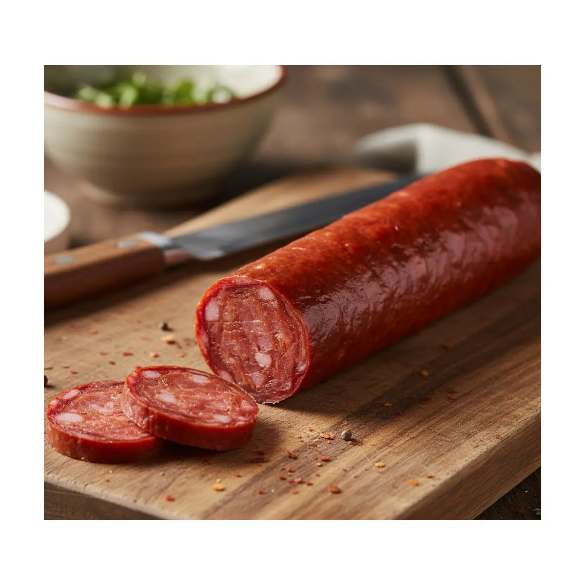 Chorizo de cerdo ahumado en bicora Pida (680 g / 1.5 lb) - Thumbnail 5