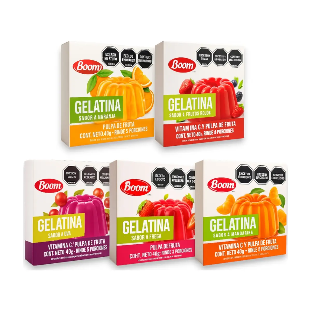 Jellymix Boom: Gelatinas de 5 sabores - Thumbnail 2
