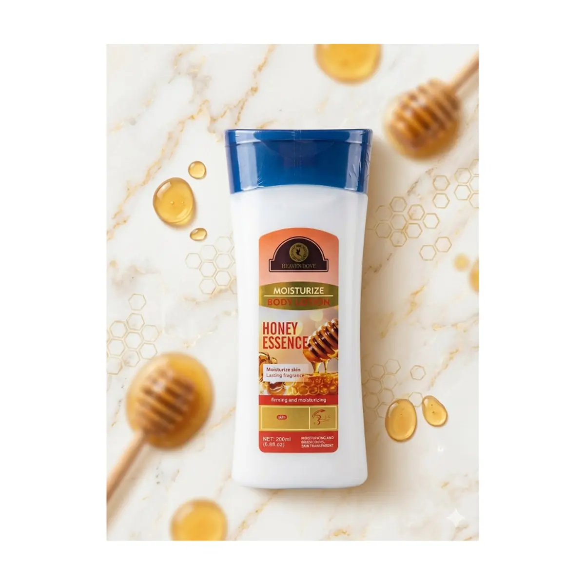 Loción corporal hidratante con esencia de miel Heaven Dove (200 ml) - Thumbnail 4