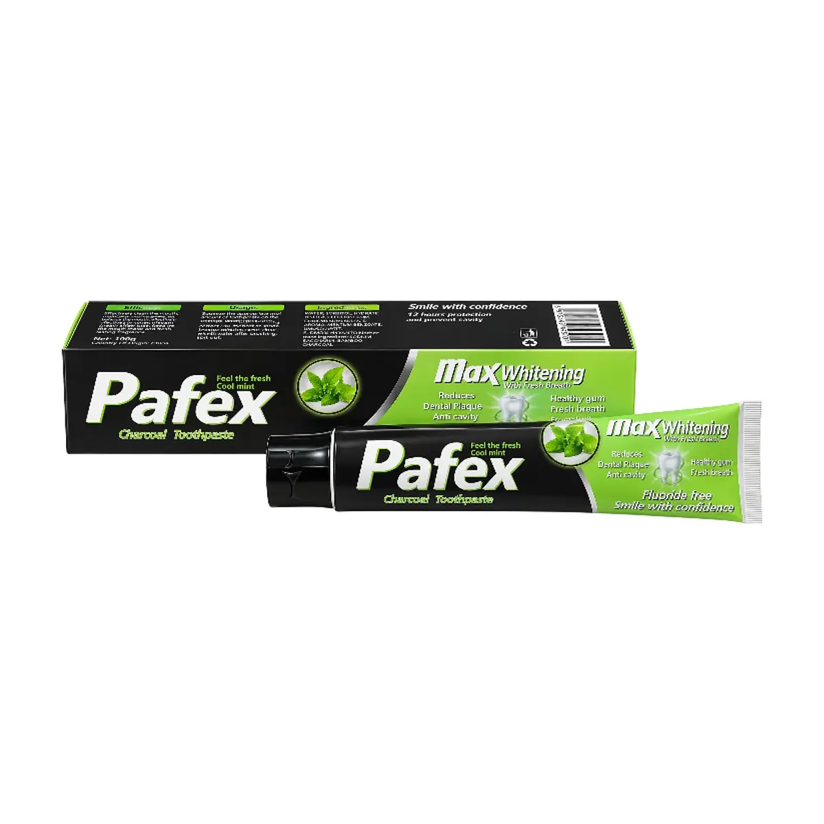 Pasta dental de carbón Pafex (100 g / 3.53 oz) - Imagen 1