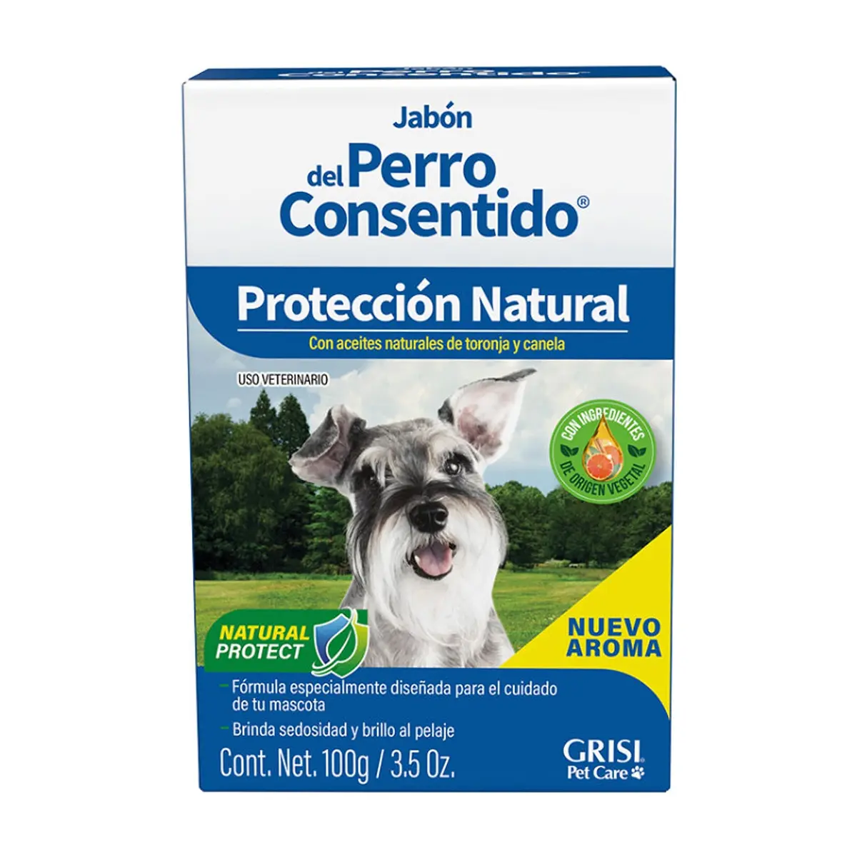 Jabón natural para perro Del perro consentido (100 g / 3.52 oz)