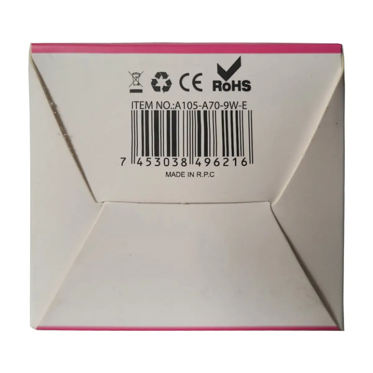 Bombillo recargable Led luz blanca 9 W Angel Light - Thumbnail 4