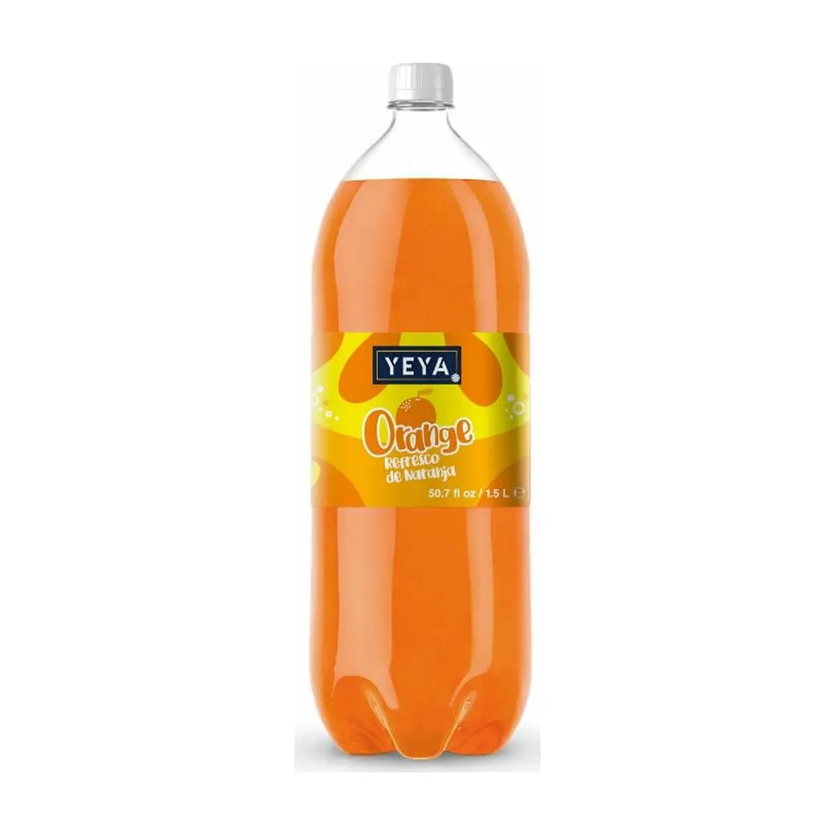 Refresco gaseado de naranja YEYA (1.5 L / 50.7 fl oz)
