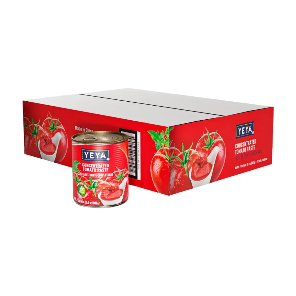Pasta de tomate concentrada YEYA (12 x 800 g / 1.76 lb)