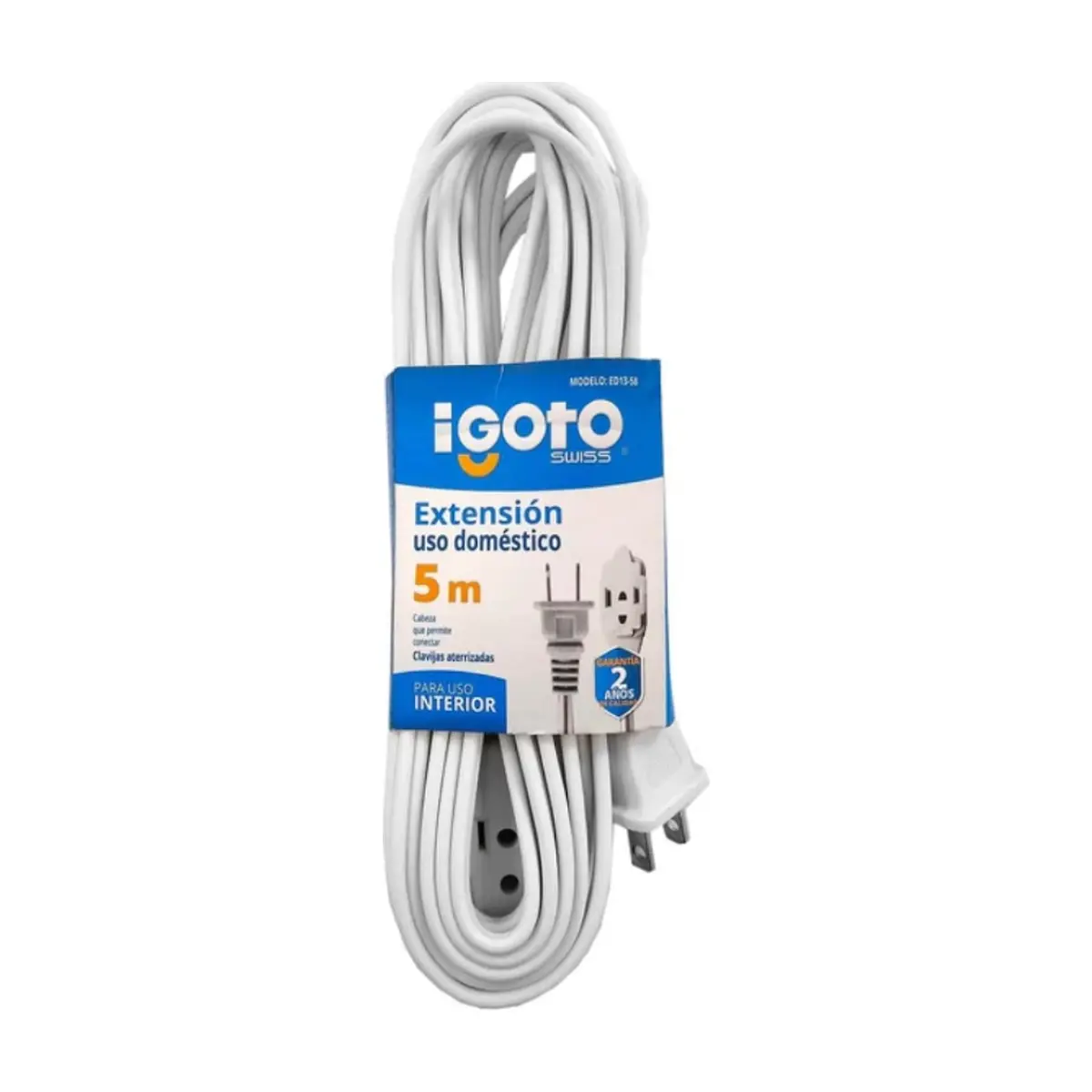 Extensión eléctrica de 5m Igoto ED13-5B