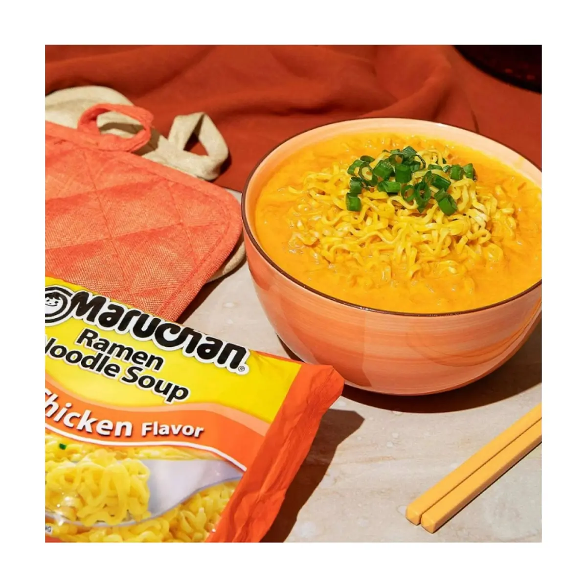 Sopa de fideos sabor a pollo Maruchan (85 g / 3 oz) - Thumbnail 4