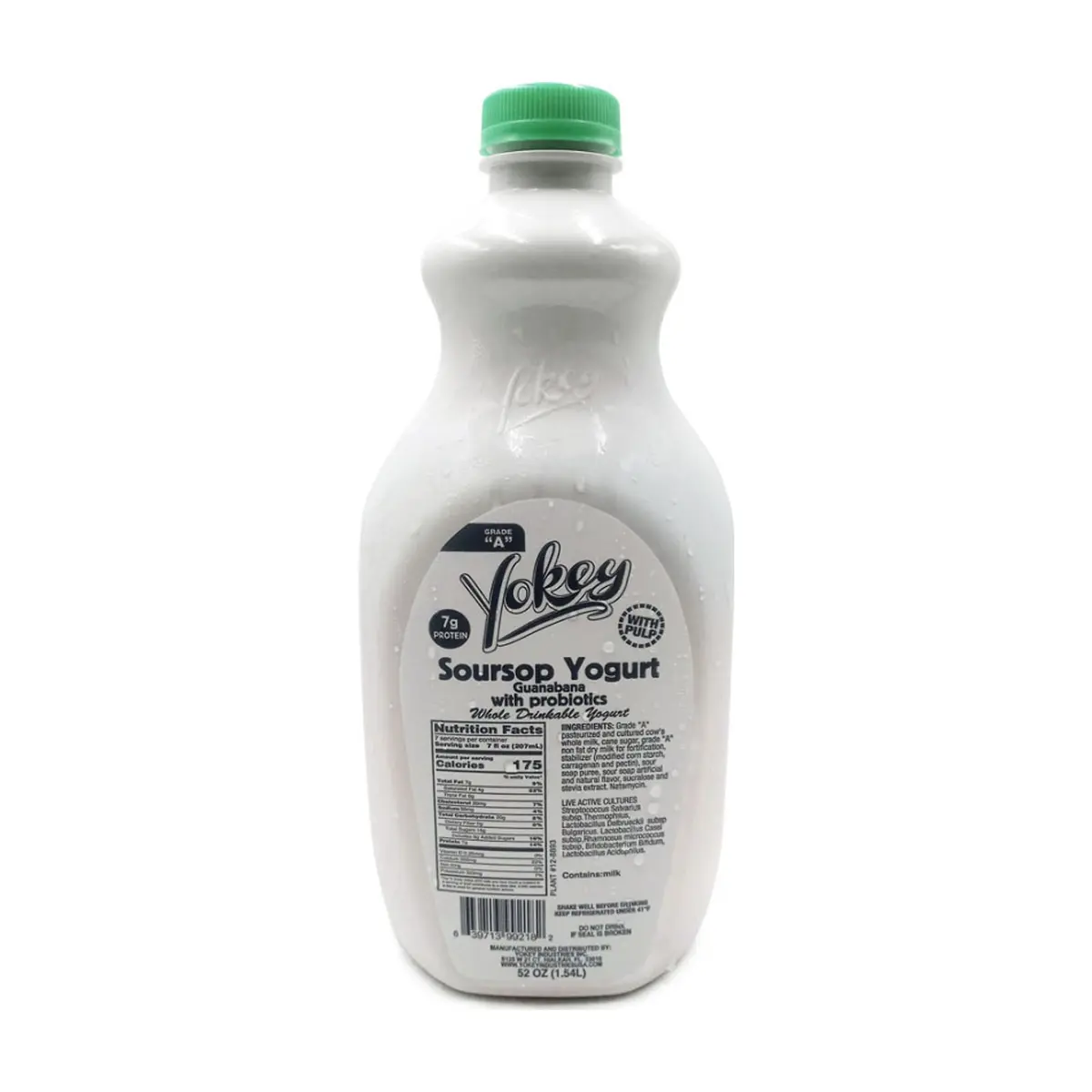 Yogurt de guanábana con probióticos Yokey (1.54 L) - Miniatura 4