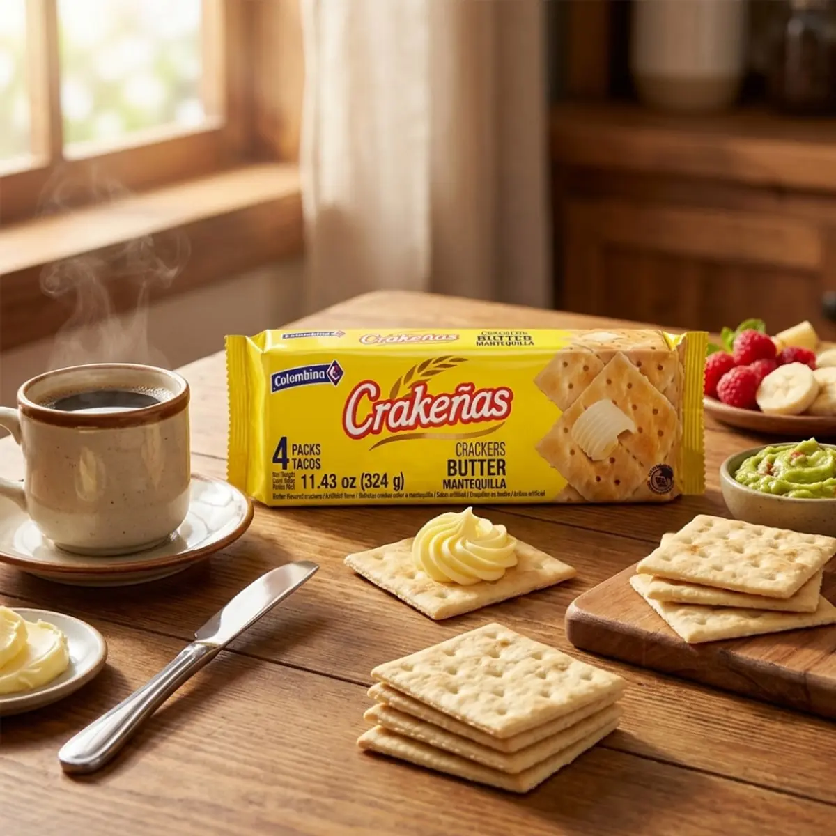 Galletas sabor a mantequilla Crakeñas (324 g / 11.43 oz) - Thumbnail 5